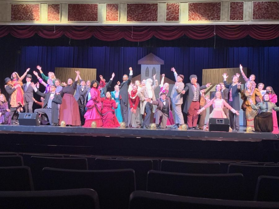 The Mystery of Edwin Drood was a spring musical with hundreds of possible endings!