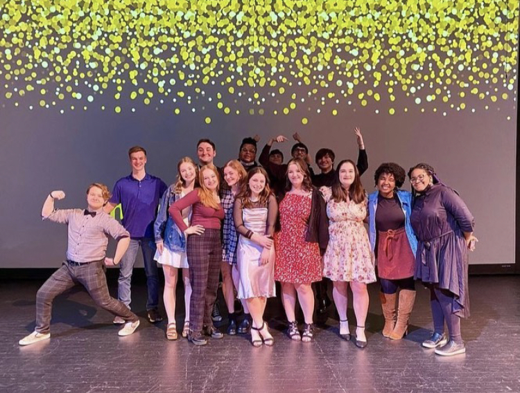 The Mentor Theatre Senior Class of 2022 takes their final bow at the annual Inductions ceremony.