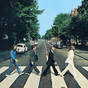 Originally taken in Abbey Road, London, outside EMI Studios by the late Scottish photographer Iain Macmillan.