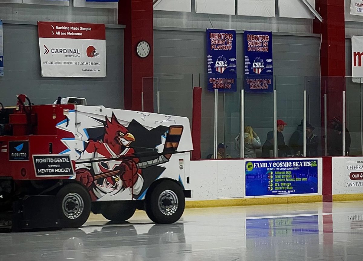 Mentor Ice Arena West Rink and Zamboni