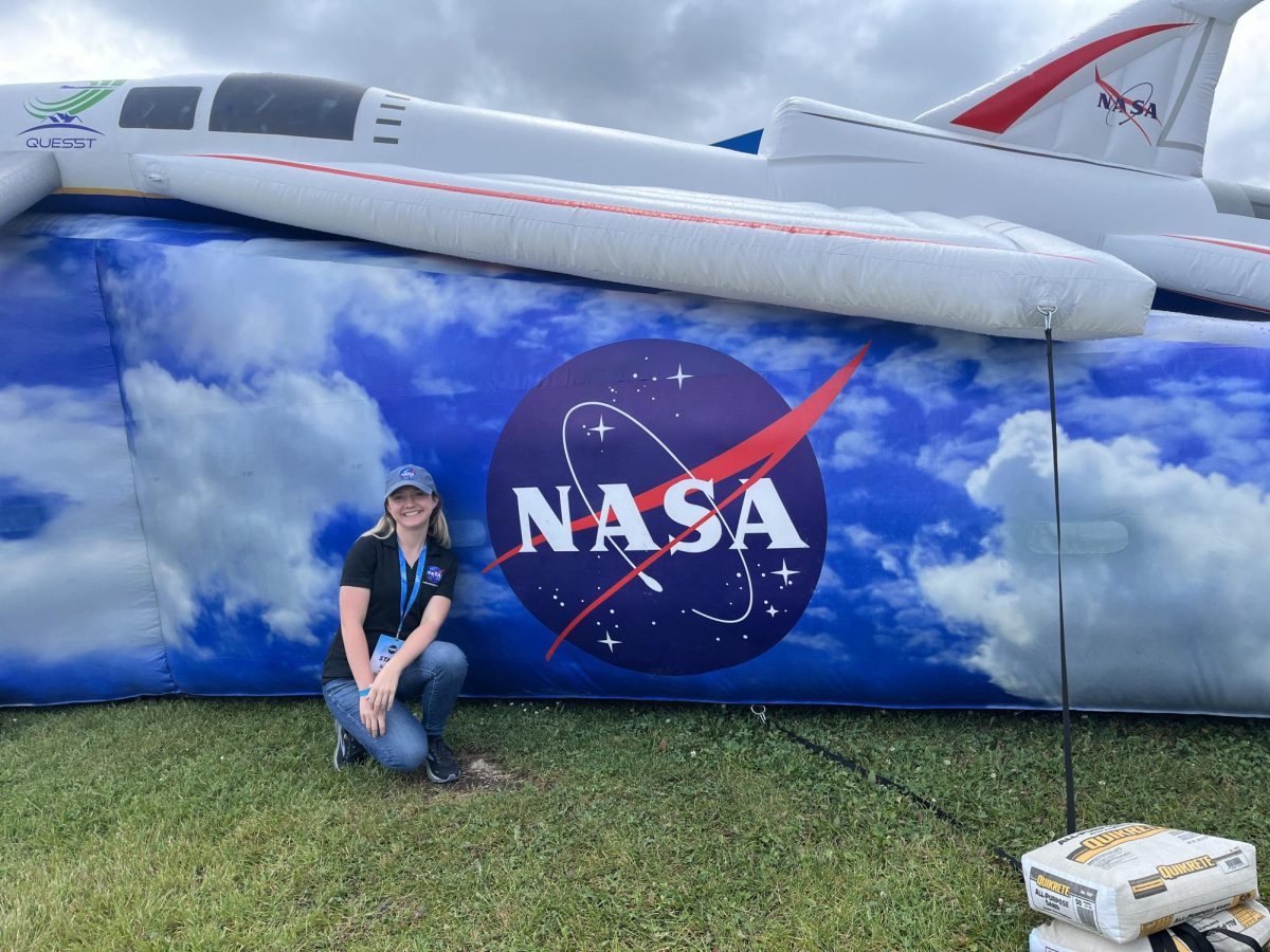 Sarah Freeman during her time interning at NASA Glenn Research Center (Catherine Russell)