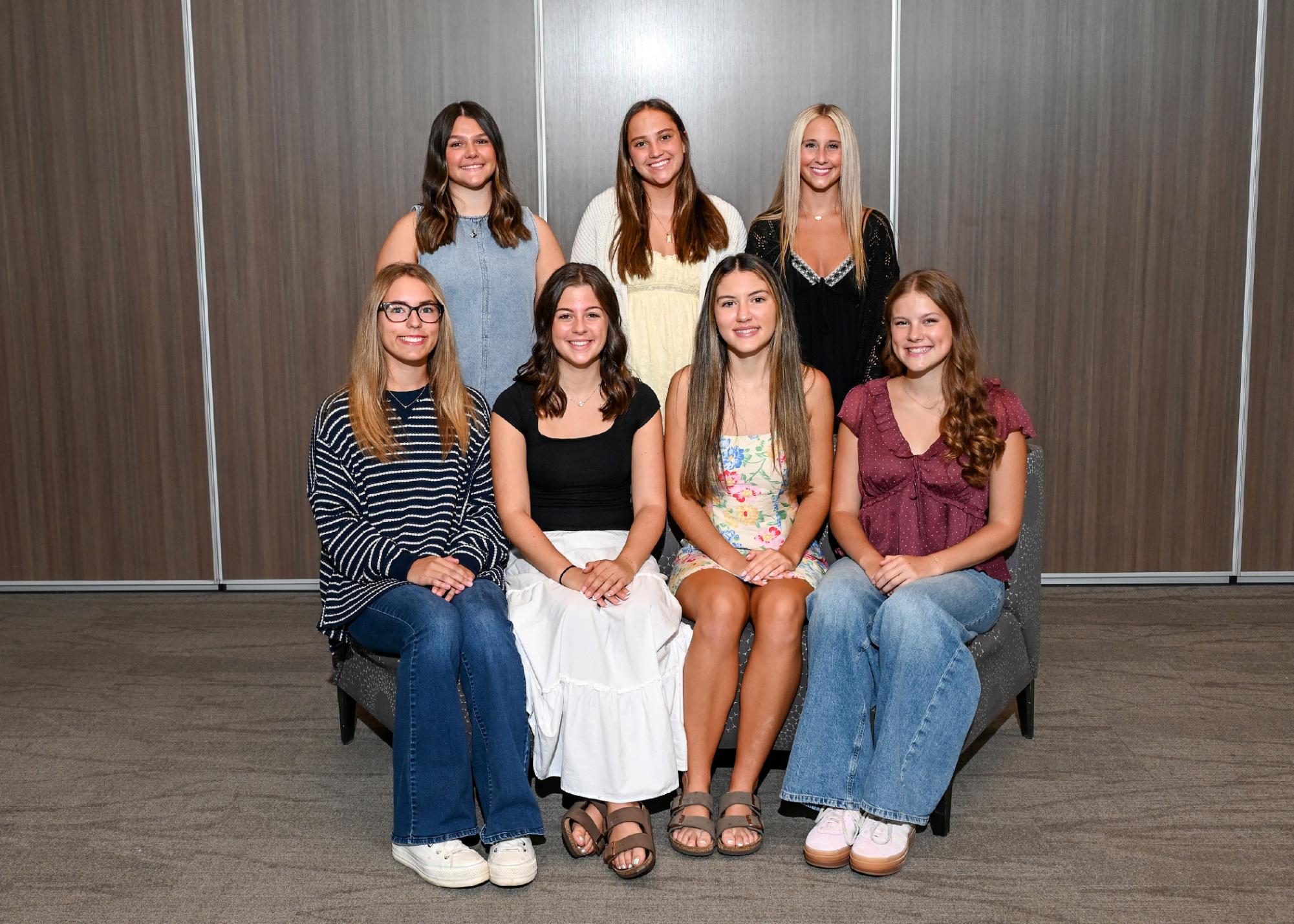 The Homecoming Queen Court