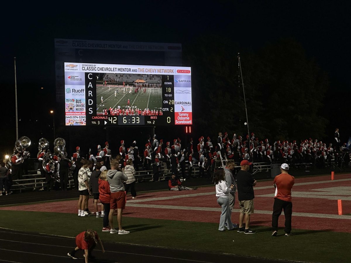 Mentor leads Medina 42–0 in the second quarter. (7:55pm)