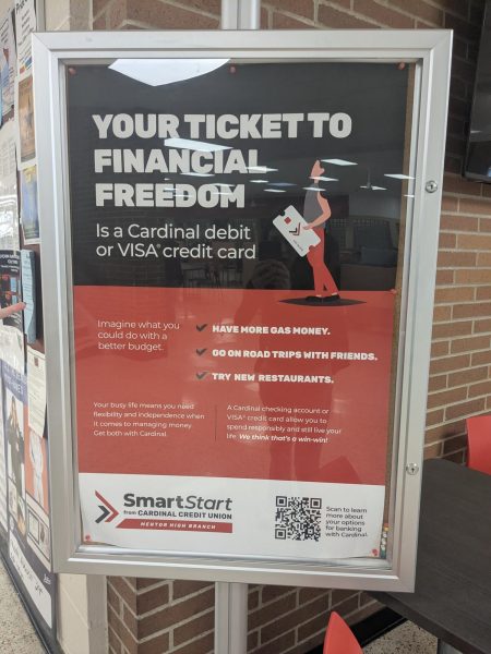 Poster in the student center