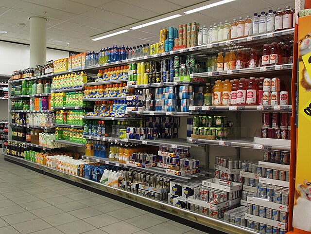 Energy Drinks (Wikimedia Commons - Public Domain)