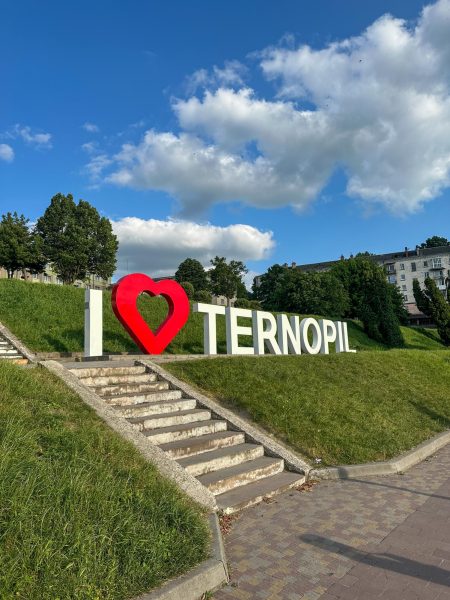 Ternopyl, Viktoriia Pavshok's hometown.