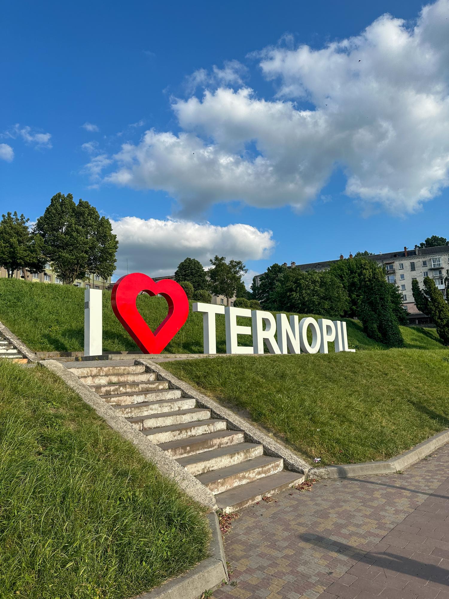 Ternopyl, Viktoriia Pavshok's hometown.