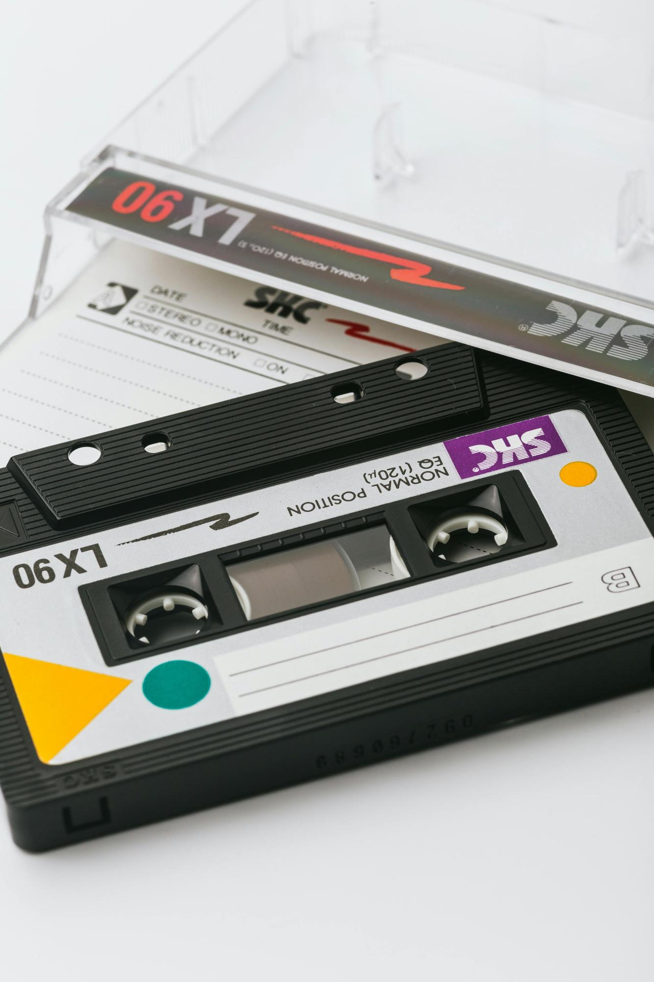 Black Cassette Tape by Stas Knop (Pexels - Public Domain)