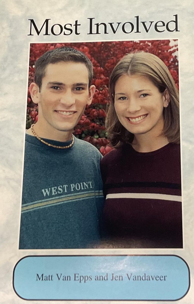 Congressman Matt Van Epps made the yearbook senior poll as one of the Most Involved of that class